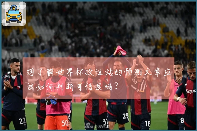 想了解世界杯投注站的预测文章应该如何判断可信度吗？